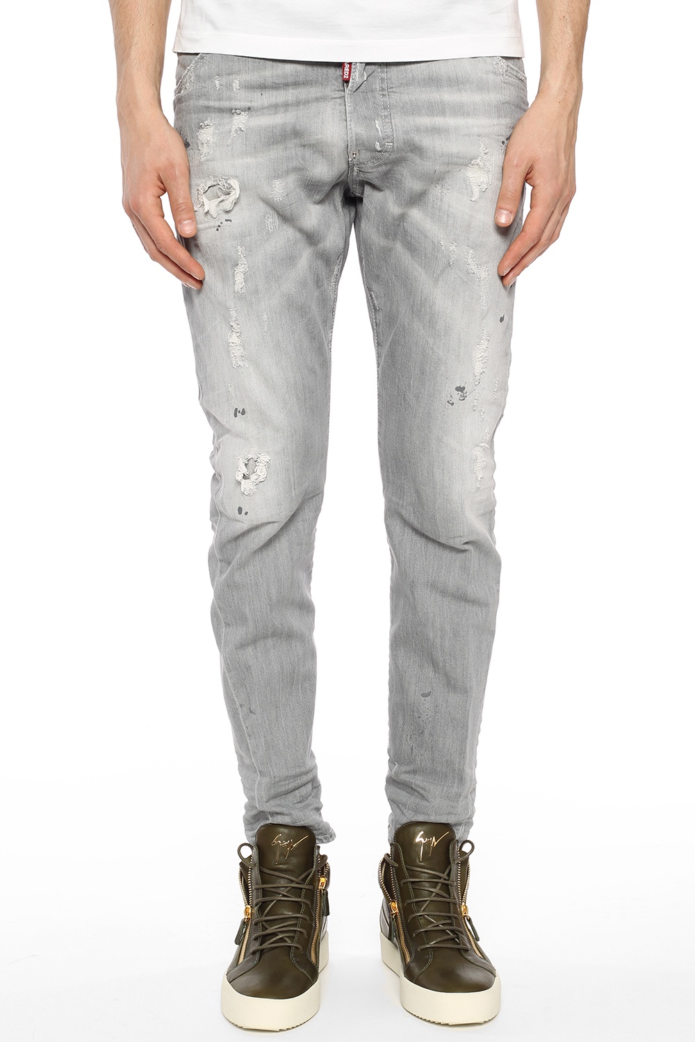 Grey 'Classic Kenny Twist Jean' jeans Dsquared2 - Vitkac KR